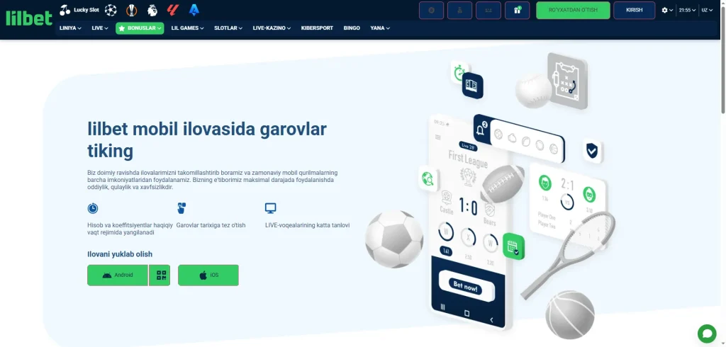 Lilbet mobil ilovasi